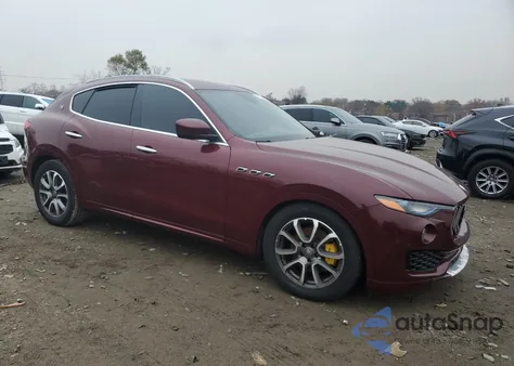 2017 Maserati Levante Luxury z USA, uszkodzony, nr VIN ZN661XUL8HX250589